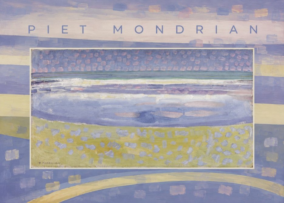 Piet Mondrian The Sea No5 - Plakát