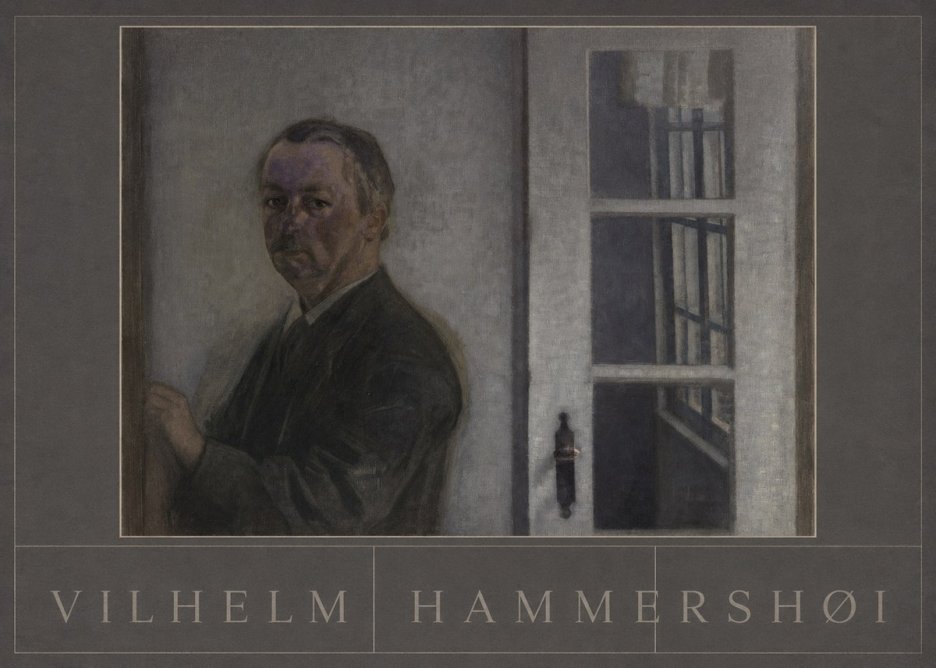 Vilhelm Hammershøi Self-portrait II No4 - Plakát