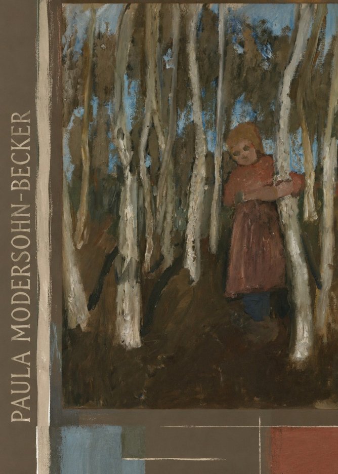 Paula Modersohn-Becker Girl in a Birch Forest No2 - Plakát