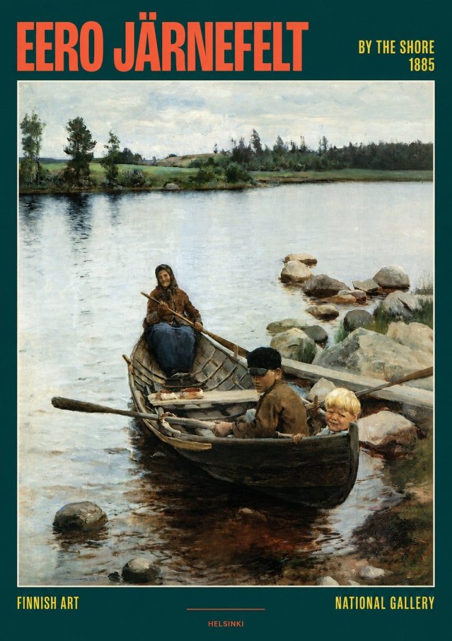 Eero Järnefelt By the Shore No2 - Plakát