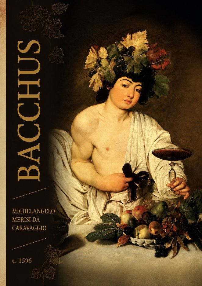 Michelangelo Merisi da Caravaggio Bacchus III No2 - Plakát