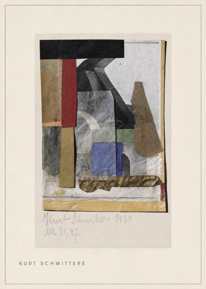Kurt Schwitters Merz Schwitters 1930 Nr 30, 47 No4 - Plakát
