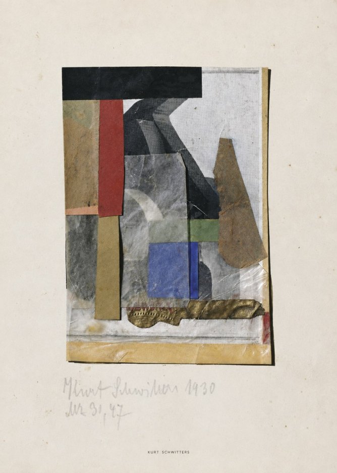 Kurt Schwitters Merz Schwitters 1930 Nr 30, 47 No6 - Plakát