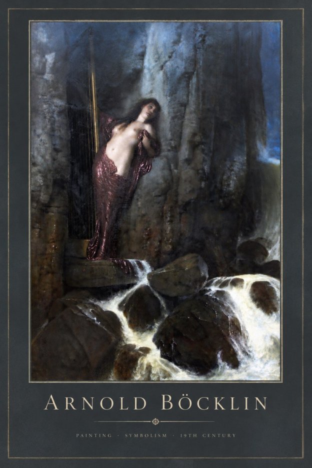 Arnold Böcklin The Spring No5 - Plakát