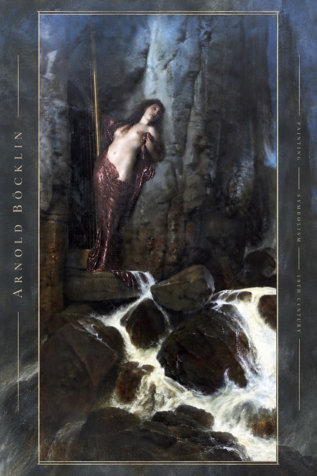 Arnold Böcklin The Spring No6 - Plakát