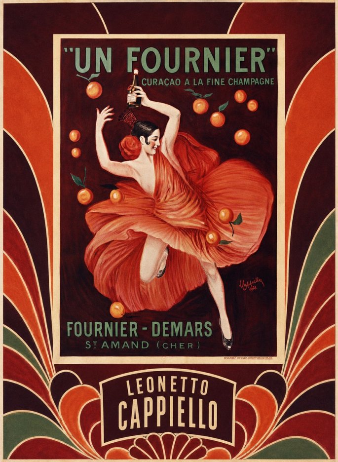 Leonetto Cappiello Un Fournier No4 - Plakát