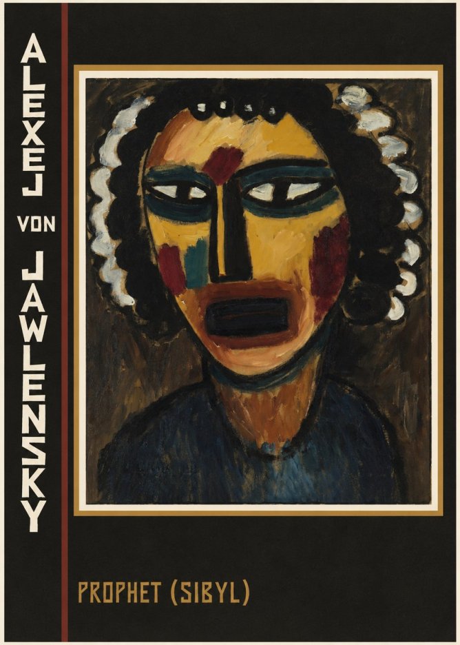 Alexej von Jawlensky Prophet (Sibil) No2 - Plakát