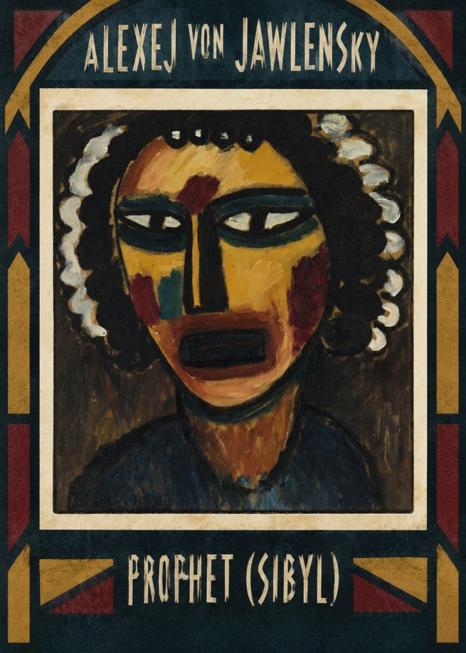 Alexej von Jawlensky Prophet (Sibil) No6 - Plakát