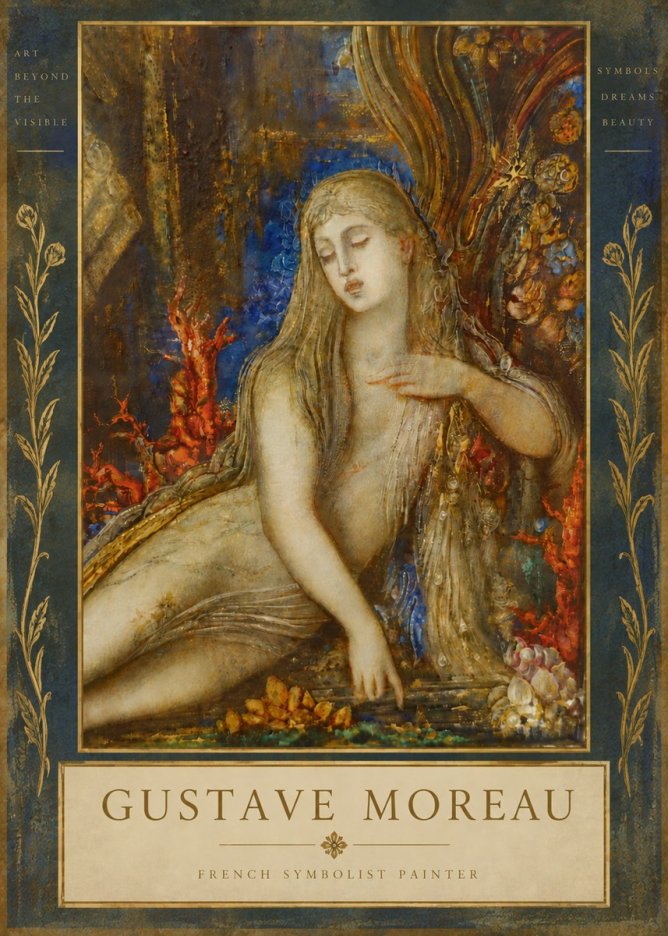 Gustave Moreau Galatea II No5 - Plakát