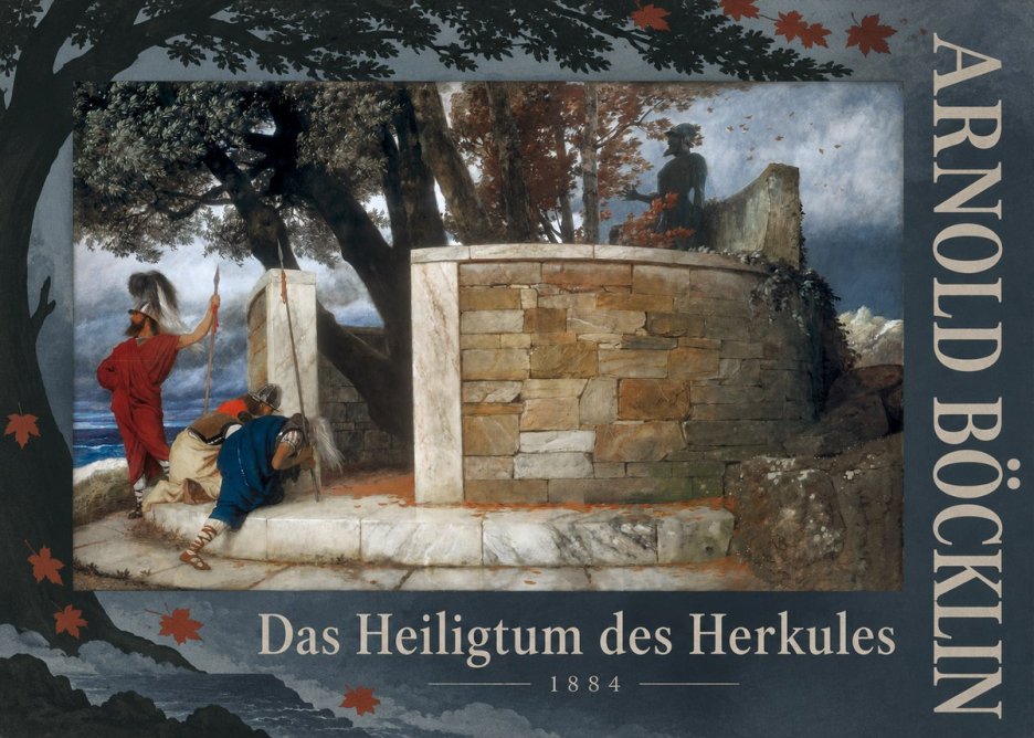 Arnold Böcklin Das Heiligtum Des Herkules II No6 - Plakát