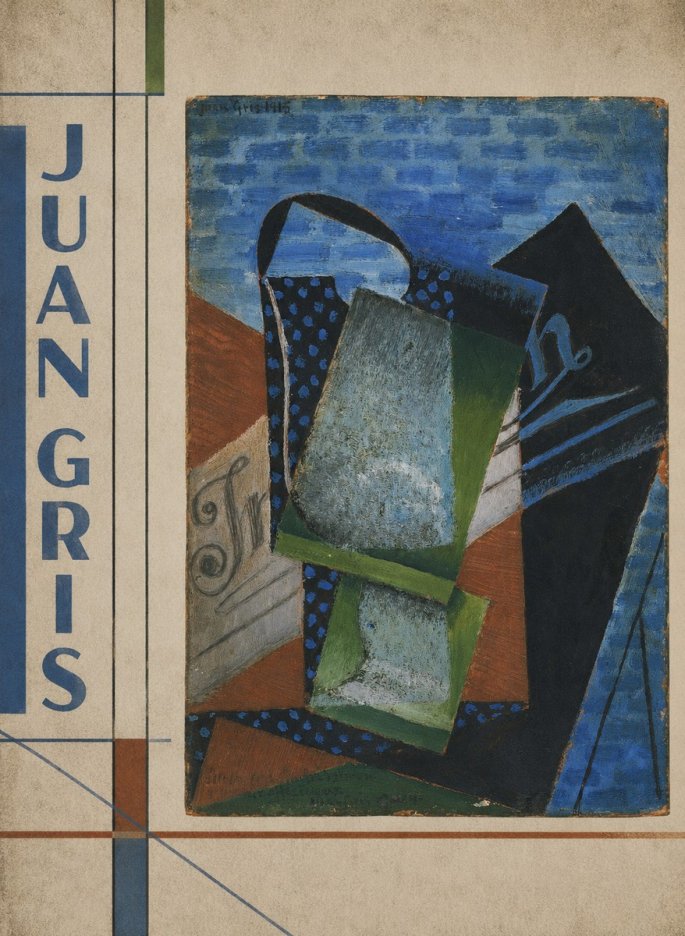 Juan Gris Still Life with Fruit Bowl and Bottle No2 - Plakát