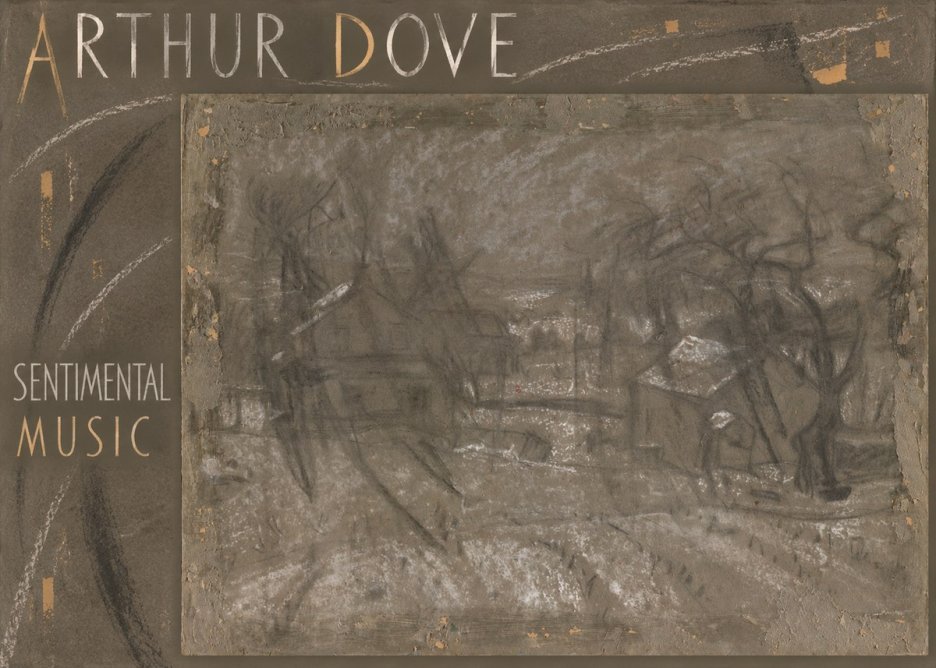 Arthur Dove Sentimental Music I No4 - Plakát