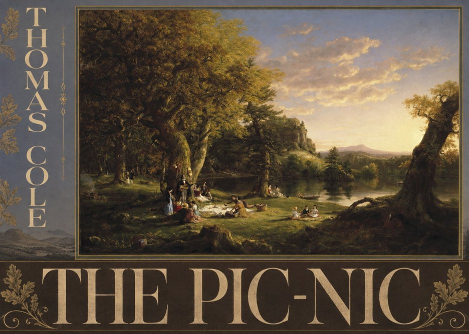 Thomas Cole The Pic-nic II No4 - Plakát