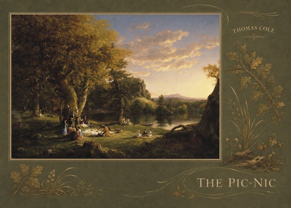 Thomas Cole The Pic-nic II No5 - Plakát