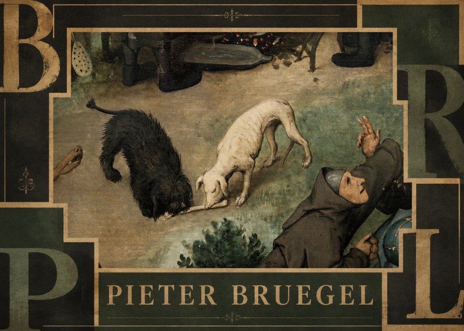 Pieter Bruegel The Beggars No3 - Plakát