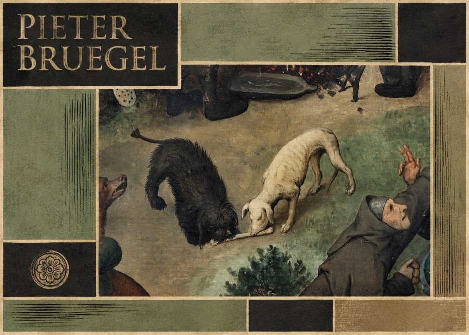 Pieter Bruegel The Beggars No5 - Plakát