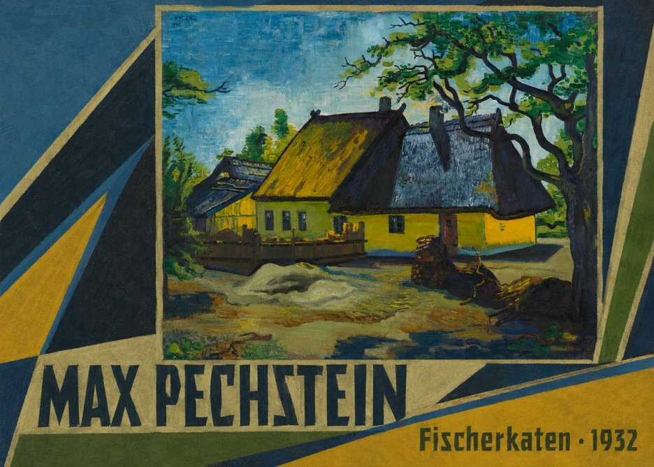 Max Pechstein Fischerkaten No2 - Plakát