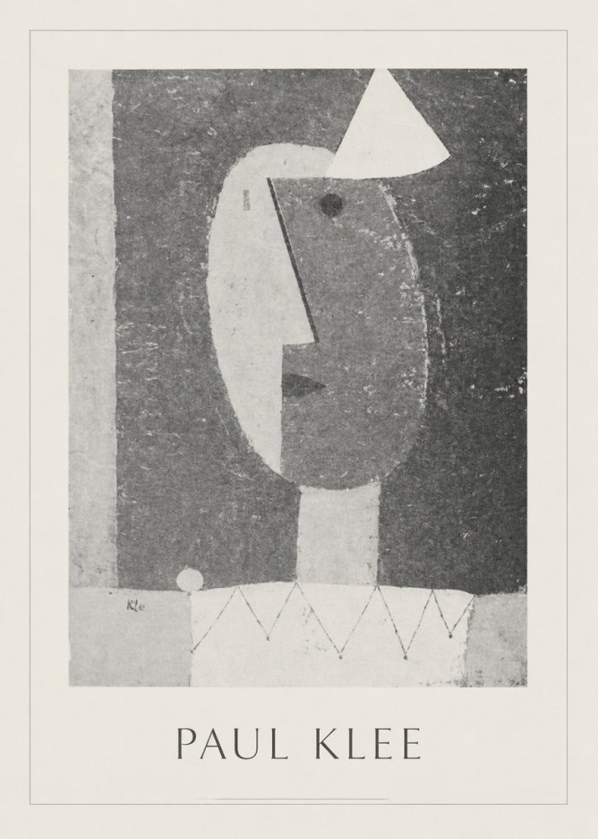 Paul Klee The Clown No5 - Plakát