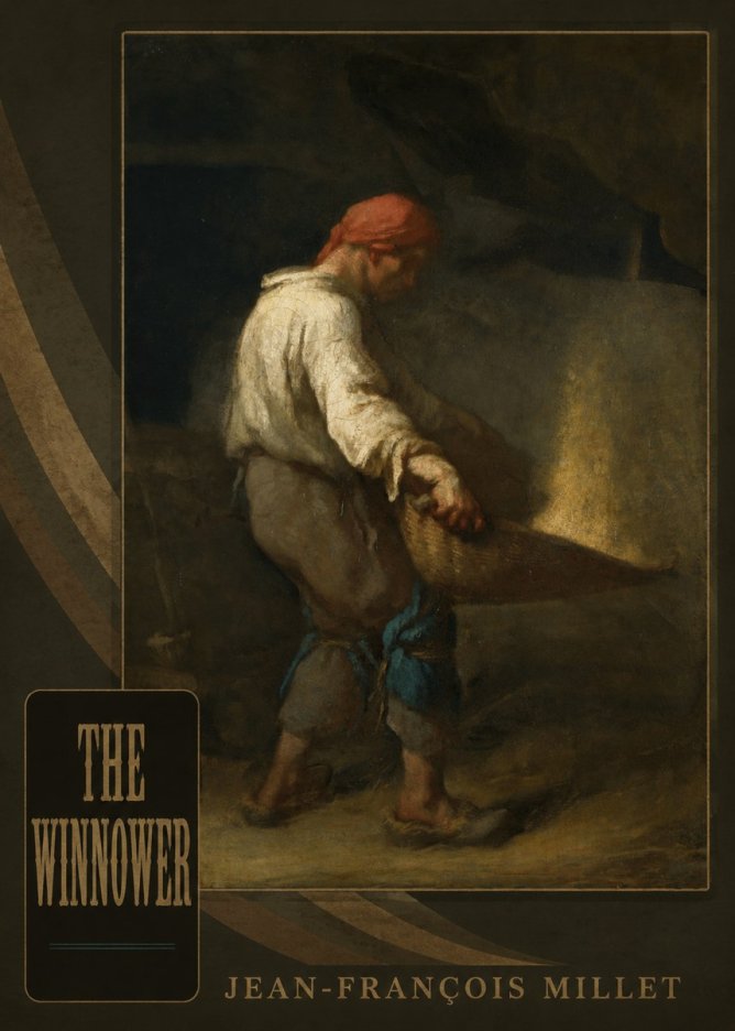 Jean-François Millet The Winnower No5 - Plakát