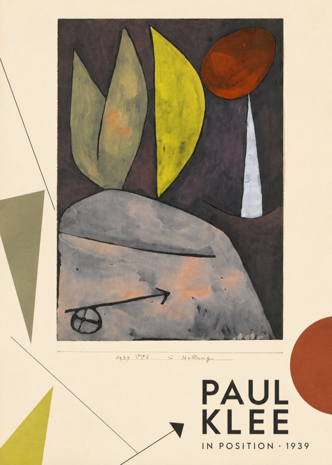 Paul Klee In Position No4 - Plakát