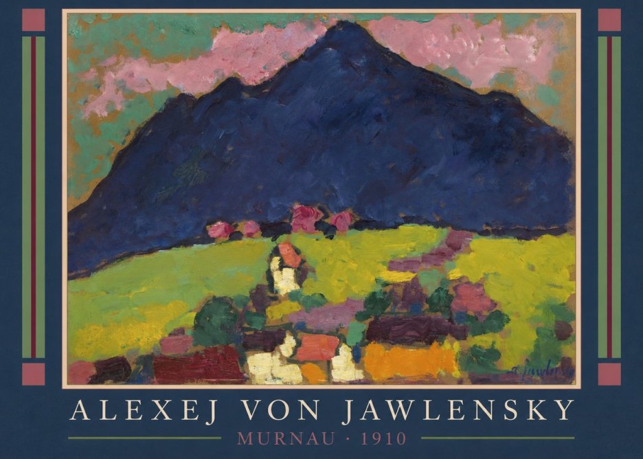 Alexej von Jawlensky Murnau No1 - Plakát