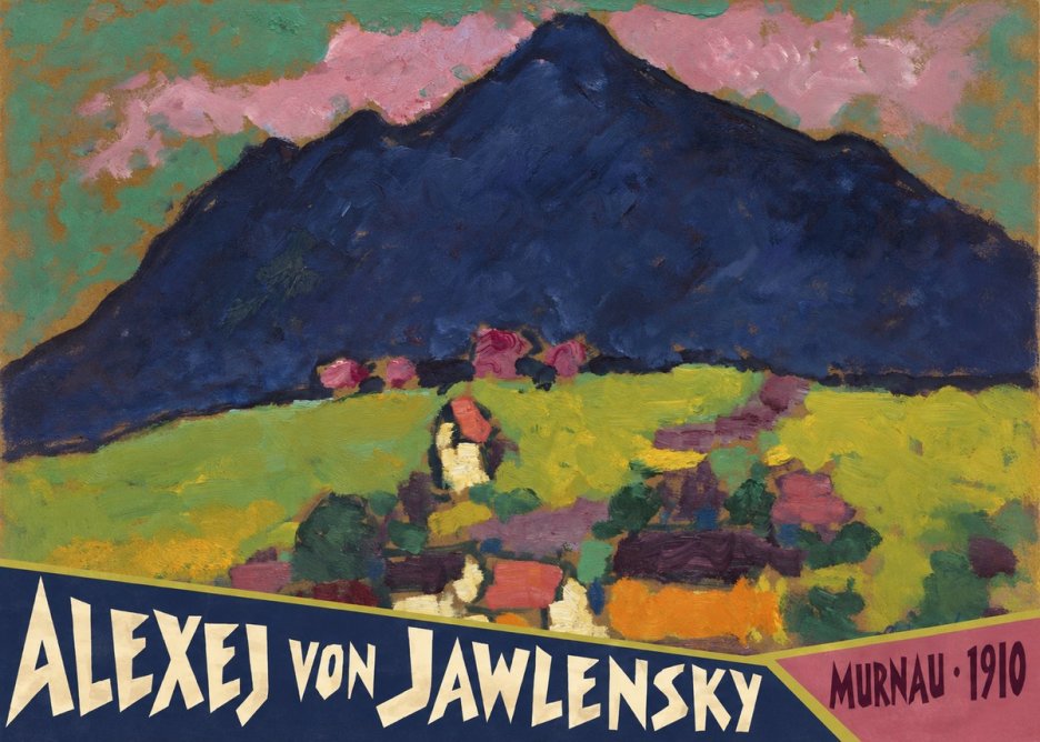 Alexej von Jawlensky Murnau No5 - Plakát