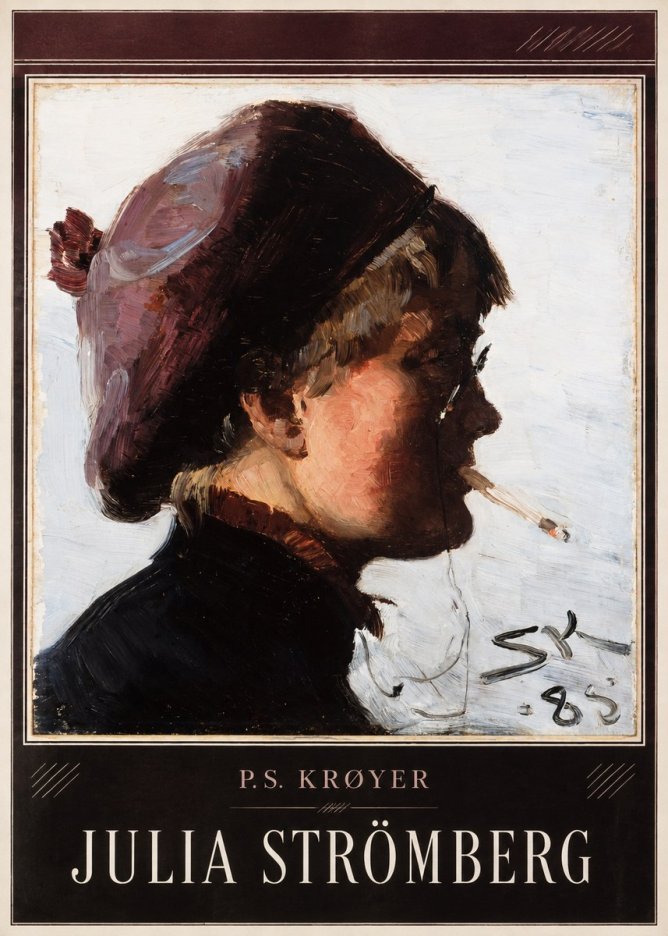 P.S. Krøyer Julia Strömberg No3 - Plakát