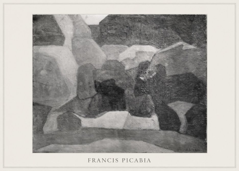 Francis Picabia Geometric Forms No5 - Plakát