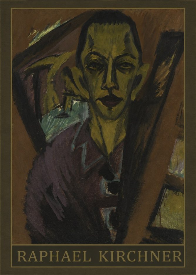 Raphael Kirchner Self-portrait No3 - Plakát