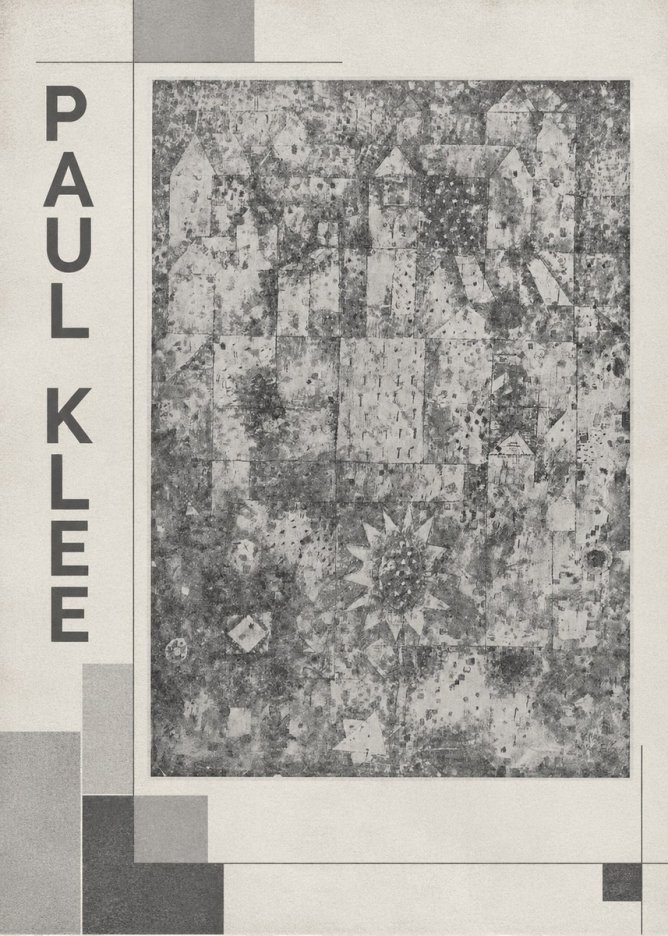 Paul Klee Town and Country No4 - Plakát