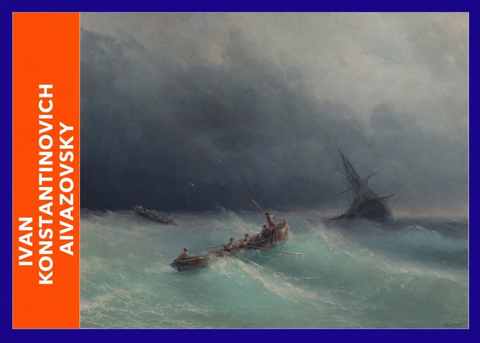 Ivan Konstantinovich Aivazovsky Shipwreck No6 - Plakát