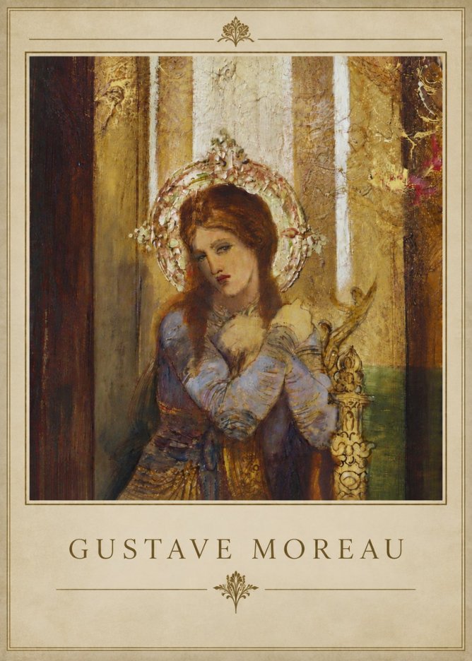 Gustave Moreau Salome II No4 - Plakát