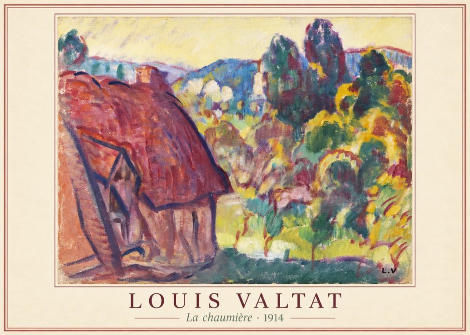 Louis Valtat La Chaumière No2 - Plakát