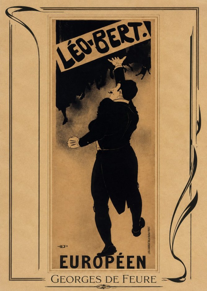 Georges de Feure Léo-bert! II No1 - Plakát