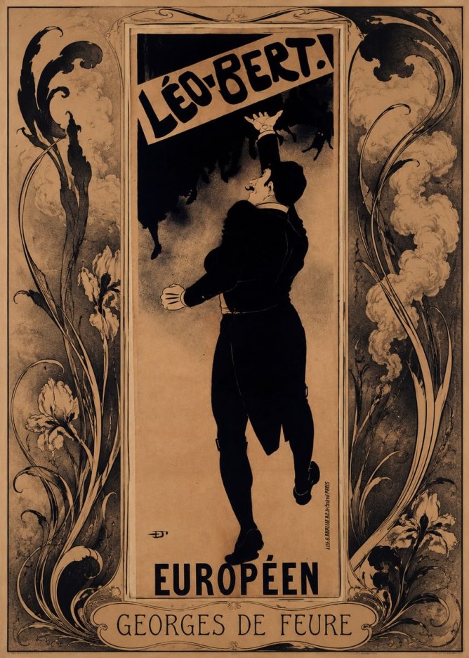 Georges de Feure Léo-bert! II No5 - Plakát
