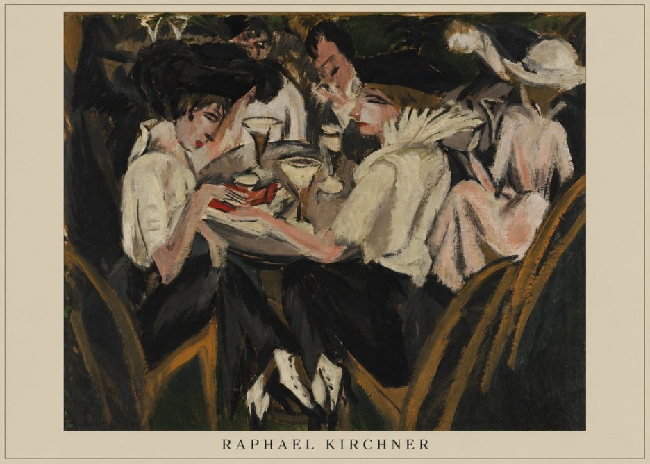 Raphael Kirchner Table Talk No6 - Plakát