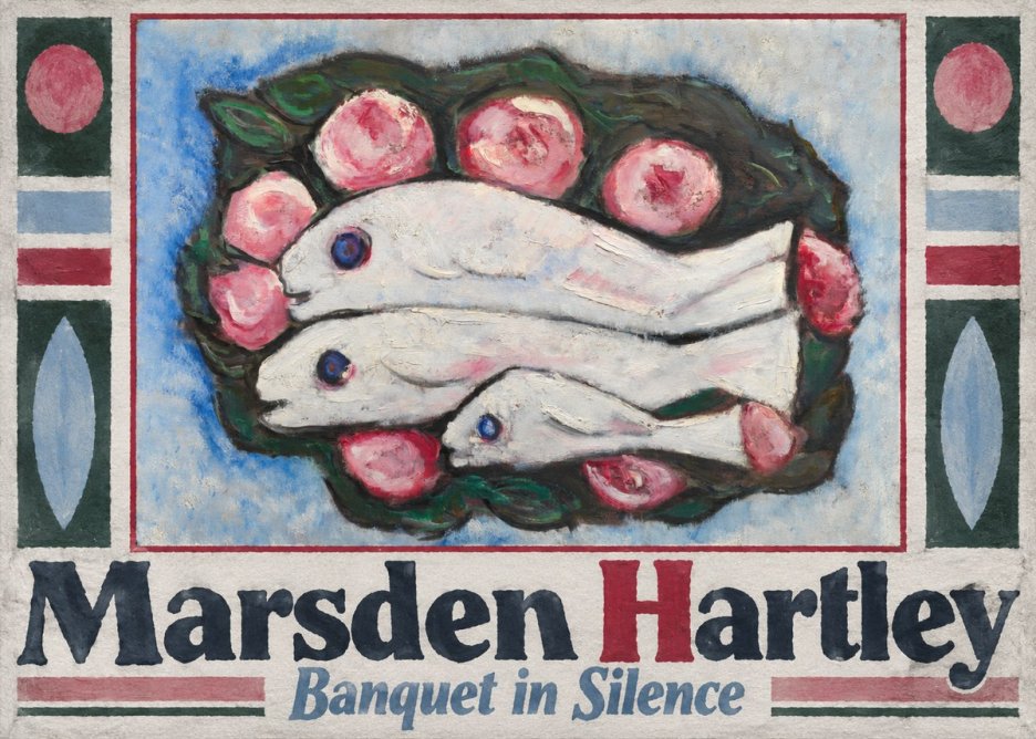 Marsden Hartley Banquet in Silence No1 - Plakát