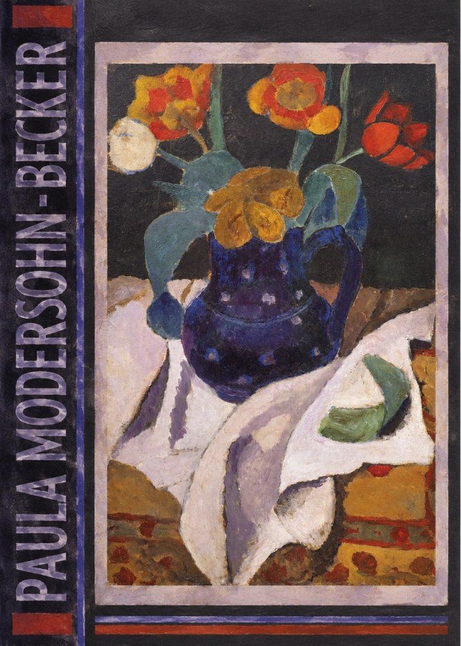 Paula Modersohn-Becker Still Life with Blue Jug and Flowers No2 - Plakát