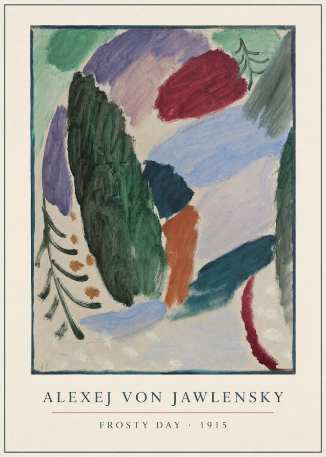 Alexej von Jawlensky Frosty Day No4 - Plakát