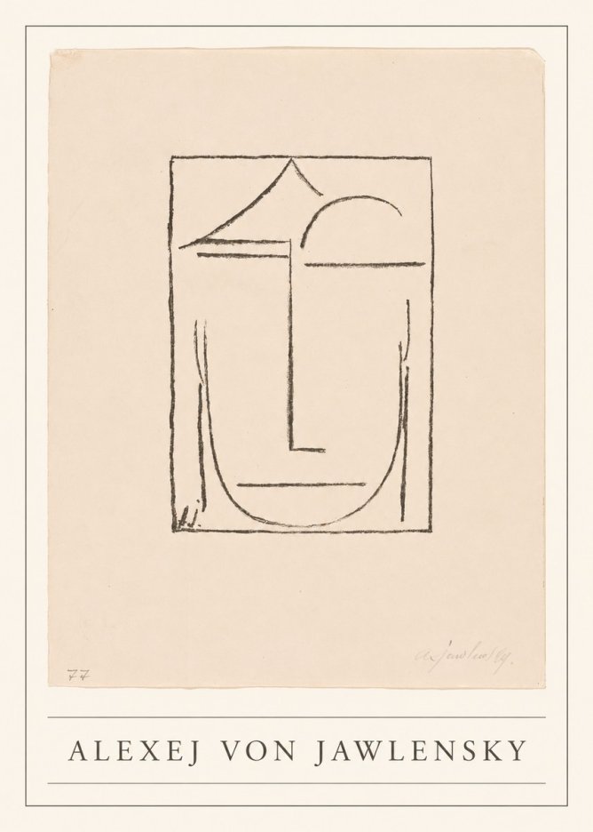 Alexej von Jawlensky Abstract Head No5 - Plakát
