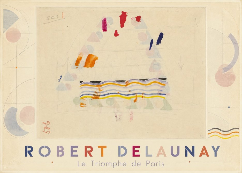 Robert Delaunay Le Triomphe De Paris V No1 - Plakát