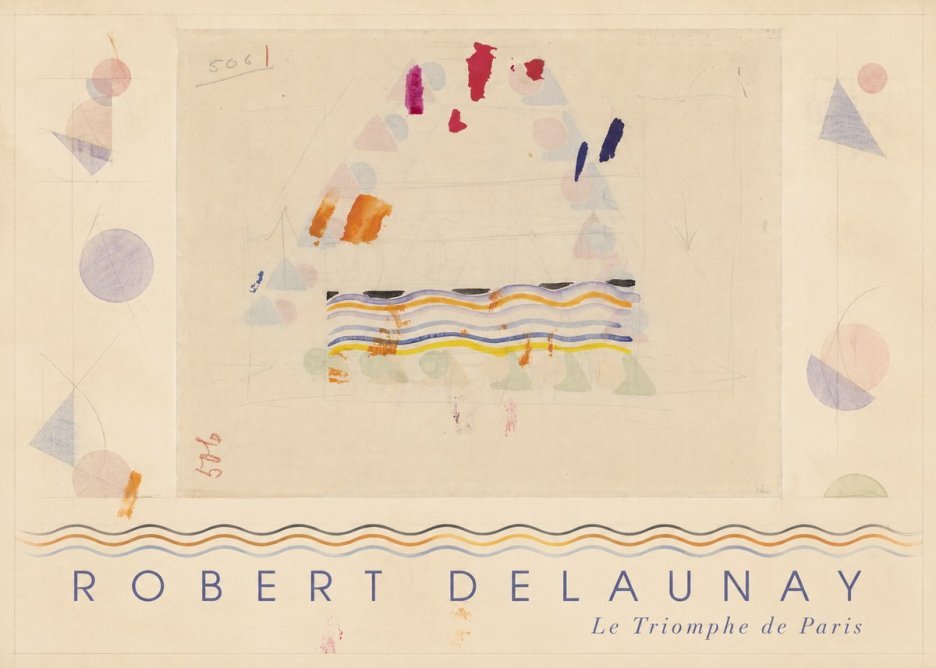 Robert Delaunay Le Triomphe De Paris V No6 - Plakát