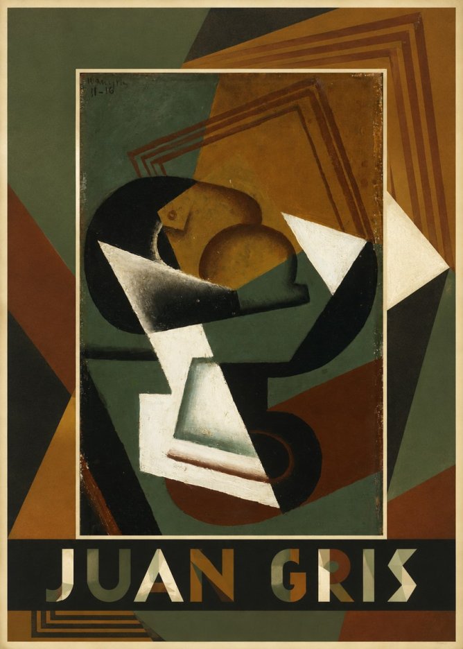 Juan Gris Nature Morte No1 - Plakát
