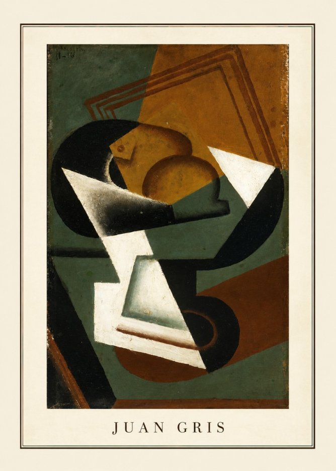 Juan Gris Nature Morte No3 - Plakát