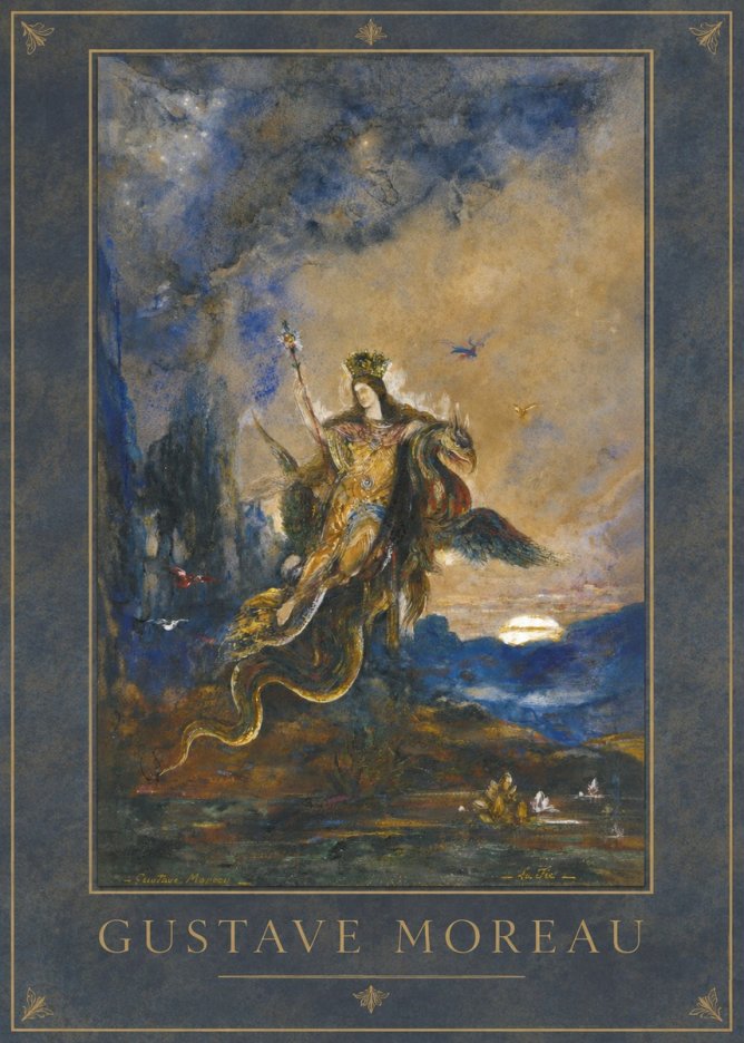 Gustave Moreau Les Fées No1 - Plakát