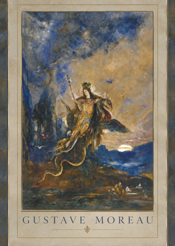 Gustave Moreau Les Fées No4 - Plakát
