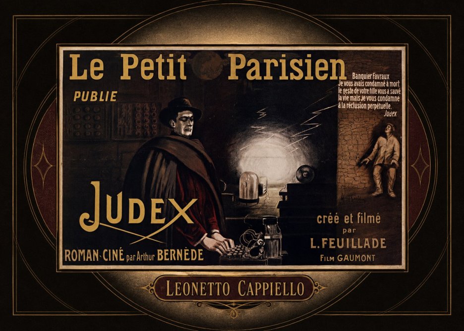 Leonetto Cappiello Judex No4 - Plakát