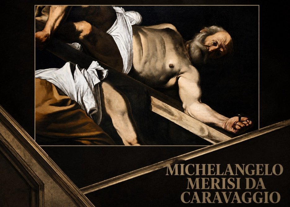 Michelangelo Merisi da Caravaggio The Crucifixion of Saint Peter V No5 - Plakát