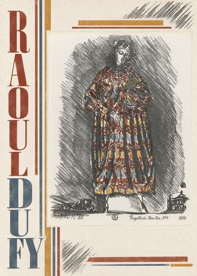 Raoul Dufy Croquis N. Viii No3 - Plakát