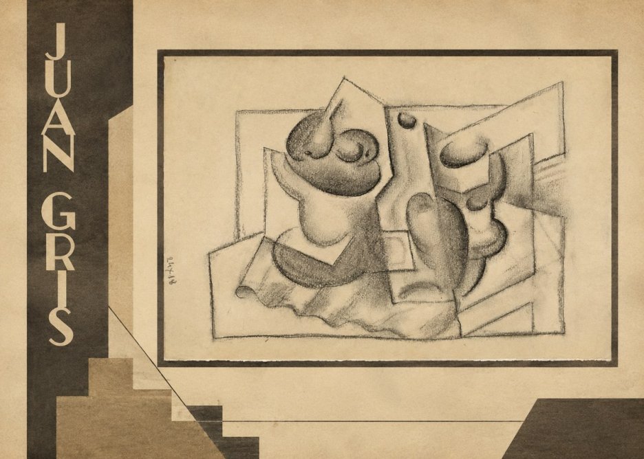 Juan Gris Nature Morte (Bouteille Et Fruit) No2 - Plakát